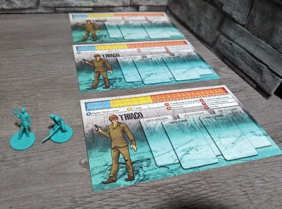 Zombicide Promo Thiago Miniatures & 3 Tri-Lingual ID Cards Austin Powers Zombie - Image 1 of 4