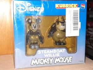 Medicom Kubrick: Steamboat Willie: Mickey + Pat Pete - Imagen 1 de 2