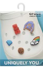Crocs Jibbitz Charms Rainbow 5-Pack Jibbitz Gummy Bear Cookie Diamond Girl Power