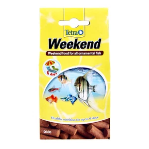 TETRA WEEKEND TROPICAL FISH FOOD  9G STICK BOX HOLIDAY VACATION BLOCKS TETRAMIN - Picture 1 of 7