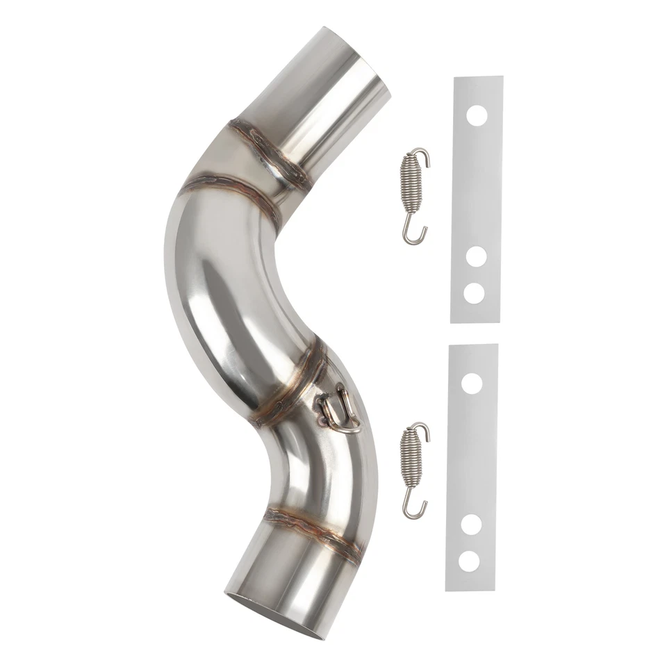 Silenciador de enlace de tubo medio de escape para Kawasaki Ninja ZX6R ZX-6R 2005-2008 2006 Foto 1 de 4