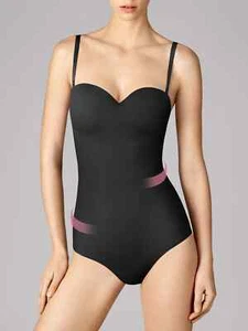 Wolford Mat De Luxe Forming String Body 4W3001 Black - Picture 1 of 1
