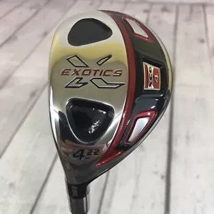 Tour Edge Exotics XCG4 Hybrid Left Hand - #4 Hybrid / 22° - CUSTOM FIT TO YOU! - Picture 1 of 10