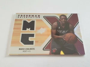 2008-09 SPx Freshman Orientation Mario Chalmers Dual Jersey Card- Miami Heat - Picture 1 of 1