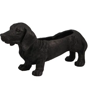 Modern Matte Sausage Dog Planter - Cute Design, Perfect for Patios Ideal Gift - Picture 1 of 4
