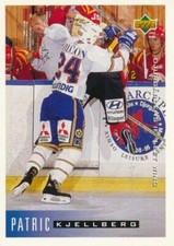 1995-96 Swedish Upper Deck #53 PATRIC KJELLBERG - Djurgardens IF