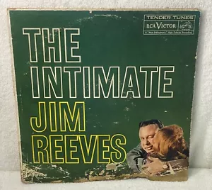 Jim Reeves The Intimate Jim Reeves by RCA Victor Records 33rpm VINYL LP Record - Imagen 1 de 4