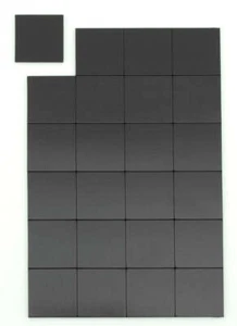 Magnets 24 1" x 1" Self Stick Squares - Picture 1 of 1
