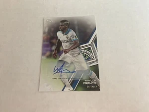 2018 Topps MLS Soccer WAYLON FRANCIS Auto Autograph - Picture 1 of 1