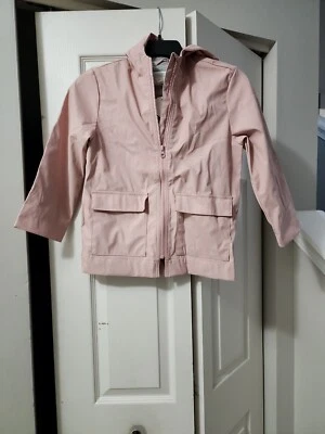 Gymboree NWT blush color raincoat size 7-8 - Image 1 of 4