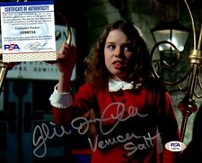 Julie Dawn Cole "Veruca Salt" Willy Wonka Signed 8X10 Photo PSA/DNA COA