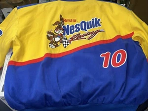 Nestle Nesquik Vintage Nascar Ppc Racing Jacket Mens Size Medium - Picture 1 of 10