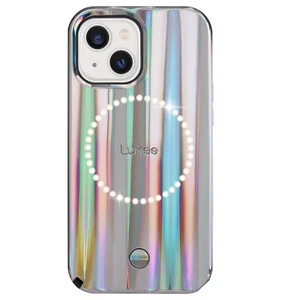 Custodia selfie illuminata LuMee Halo Apple iPhone serie 13 - olografica - Foto 1 di 14