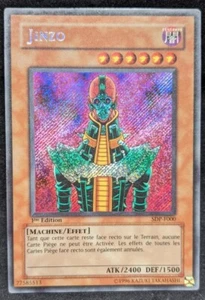 Jinzo SDP-F000 - Yugioh TCG - 1st Edition - Secret Rare - FRENCH - Picture 1 of 3