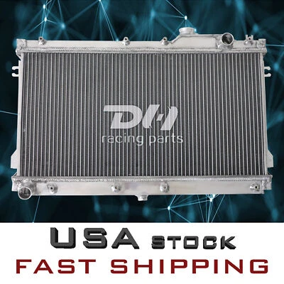 Radiador de 3 filas para Mazda 1990-97 95 96 Miata Base/M Edition 2 puertas 1,6/1,8 L I4 MX5 Foto 1 de 4