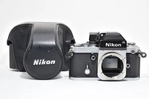 Nikon F2 Photomic Silver fotocamera reflex pellicola 35 mm solo corpo dal Giappone #398 - Foto 1 di 12