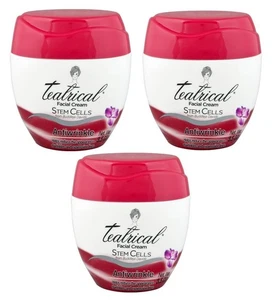 Lot of 3 TEATRICAL Antiwrinkle Facial Cream w/Stem Cells from Buddleja Davidii - Picture 1 of 5