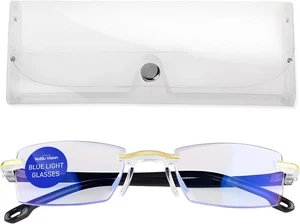 NoBlu Vision Bluelight Brille für Herren & Damen - Noblu Brille ohne Blaulicht... - Bild 1 von 9