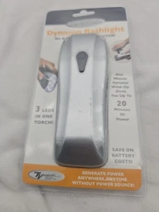 NEW HANDY TRENDS DYNAMO WIND-UP FLASHLIGHT - No Batteries Required - Picture 1 of 2