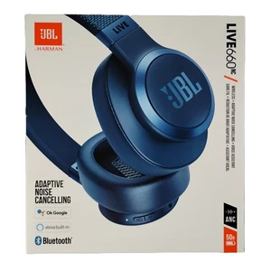 Live 660NC Wireless Over-Ear Noise Cancelling Headphones - Blue - Foto 1 di 9