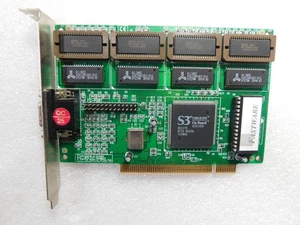 PROTAC VC963C-3D S3 VIRGE/DX 86C375 4MB PCI VGA VIDEO GRAPHICS CARD ADAPTER - Picture 1 of 3