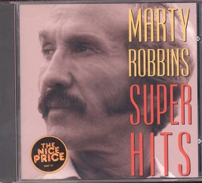Marty Robbins Super Hits CD USA Columbia CD. Has 'Nice Price' sticker on front - Bild 1 von 3