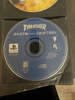Thrasher: Skate & Destroy (Sony PlayStation 1, 1999) - Image 1 of 3