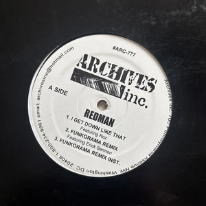Redman I GET DOWN LIKE THAT 12" ORIGINAL HIP HOP - Picture 1 of 2
