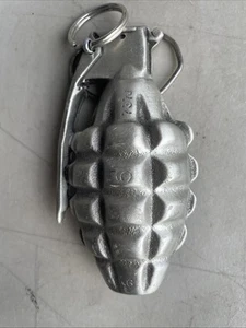 Pineapple Grenade Pin Explosive Novelty Belt Buckle Pure Pewter - Picture 1 of 4
