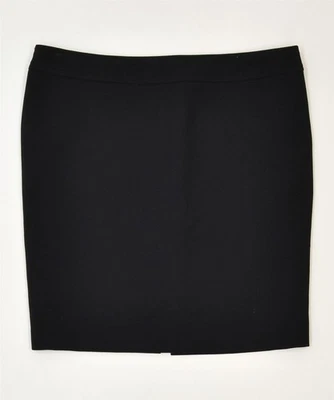 STEFANEL Womens Pencil Skirt IT 46 Large W30 Black Polyester Classic AH05 - Image 1 of 3