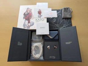 Moondrop KATO IEM - 10mm ULT Dynamic Driver, Edelstahl, 32 Ω - Bild 1 von 5