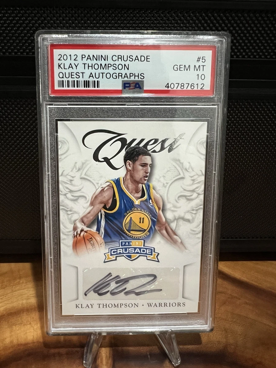 Klay Thompson Basketball Autographed Sports Trading Cards
