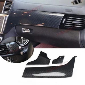 2012-2015 For Mercedes-Benz ML/GL Carbon Fiber Look Center Console Cover Trim - Picture 1 of 8