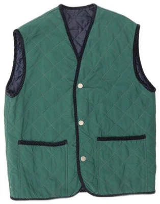 Chaleco acolchado Dunlop para hombre IT 50 grande poliamida verde BF02 Foto 1 de 3