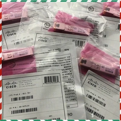 SFP GLC-TE  NEW SEALED CISCO 1000BASE-T Transceiver Module RJ-45 Copper - Image 1 of 3