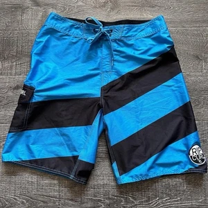 Ripcurl Y2K Swim Shorts Surfer Billabong Size 32 No Flaws - Picture 1 of 6