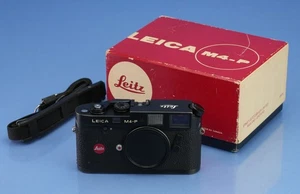 LEICA LEITZ M4-P M4P MIDLAND CANADA BLACK RANGEFINDER CAMERA BODY +BOX+CAP - Bild 1 von 7