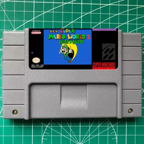 NEW SMW 2 LUIGI'S QUEST SNES USA CONSOLE VERSION