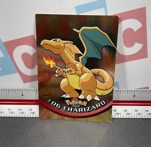 Pokemon Topps Series 1 1st Printing Blue Label Charizard #06 Holo Foil - Picture 1 of 16