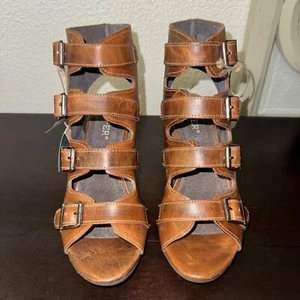 Roper Fashion Shoes Womens Milo Leather Brown 09-021-0946-2731 BR - Picture 1 of 13