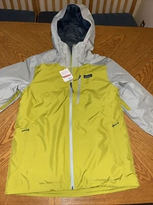 Patagonia giacca isolata in polvere da città taglia media uomo arbusto verde grigio $399 - Foto 1 di 18
