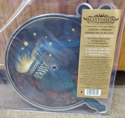 MASTODON FALLEN TORCHES VINYL RECORD STORE DAY RECORD PICTURE DISK BRAND NEW rsd Foto 1 de 3
