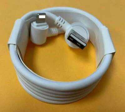 USB 90˚ Degree Charging Cable For Apple iPhone6 7 8 X XR XS 11 12 Charger - Image 1 of 2