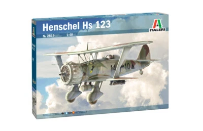 Henshel HS 123 1:48 Plastic Model Kit ITALERI - Image 1 of 4