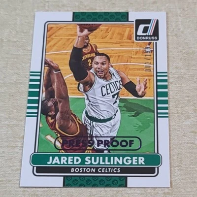 2014-15 Panini Donruss Press Proof Purple 001/199 Jared Sullinger #173 - Image 1 of 2