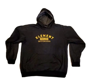 Rare Vintage Element Skateboard Hoodie With Phone Pouch In Pocket - Picture 1 of 4