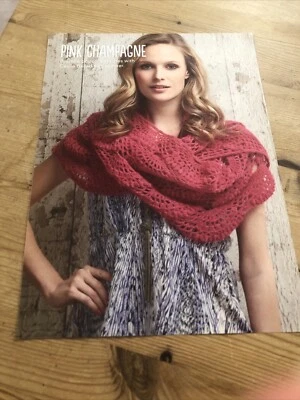 Popcorn Stitch Crochet Pattern Shawl Scarf Crochet Pattern  - Image 1 of 2