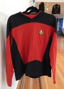 Vintage STAR TREK TNG Next Generation PICARD cosplay STARFLEET uniform XL tunic  - Picture 1 of 5