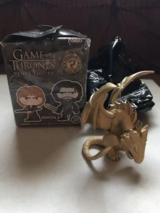 Funko Mystery Minis Game of Thrones Serie 2 Gold Drogon 1/36 Drachenfigur - Bild 1 von 1