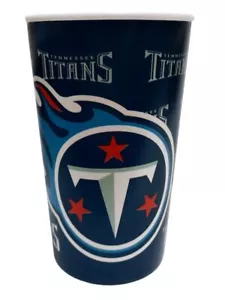 TItans NFL Re-useable Stadium 22 oz Cup Plastic Football Tailgating Party - Picture 1 of 2